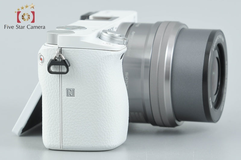 Sony Alpha α6000 ILCE-6000L White 24.3 MP 16-50 Lens [Multiple Languages]