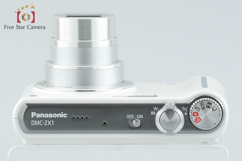 Panasonic LUMIX DMC-ZX1 White 12.1 MP Digital Camera [Japanese Language Only]