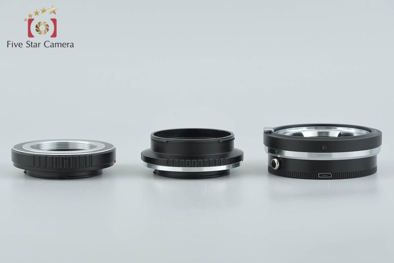 TECHART LM-EA9 + K&F Concept M39-NEX + SC-E Mount Adapter x3 w/ Box