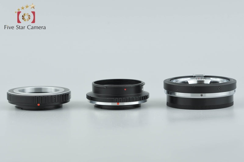 TECHART LM-EA9 + K&F Concept M39-NEX + SC-E Mount Adapter x3 w/ Box
