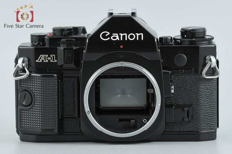 Canon A-1 Black 35mm SLR Film Camera Body