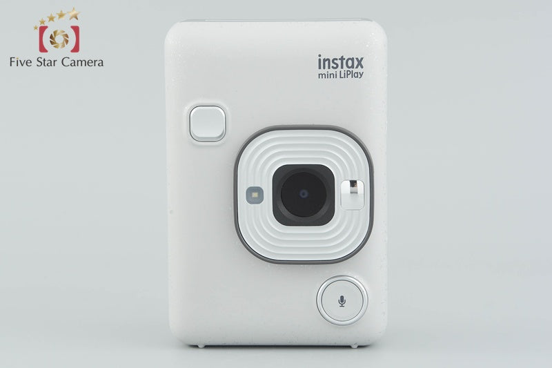 FUJIFILM Instax Mini LiPlay Stone White Instant Film Camera