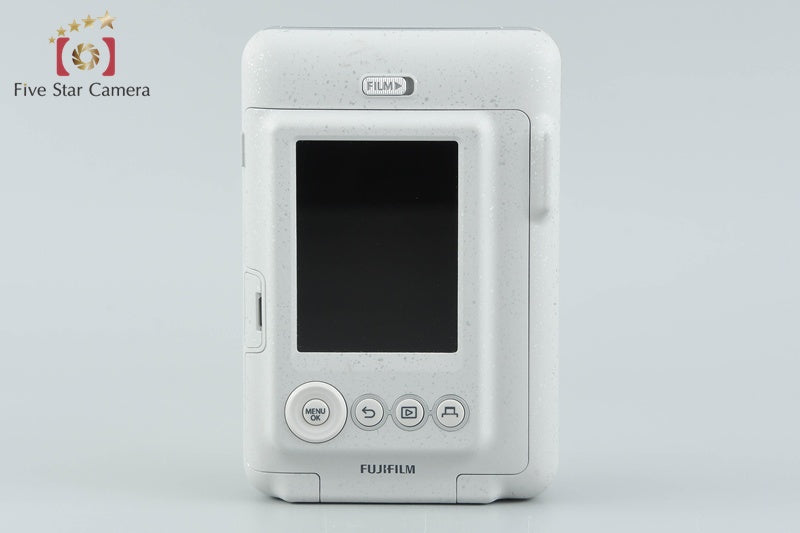 FUJIFILM Instax Mini LiPlay Stone White Instant Film Camera
