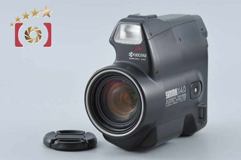Kyocera Samurai X4.0 Point & Shoot Half Frame 35mm Film Camera
