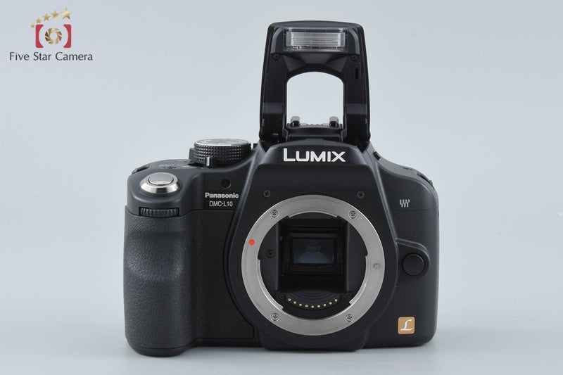 Panasonic LUMIX DMC-L10 Black 10.1 MP Digital Camera