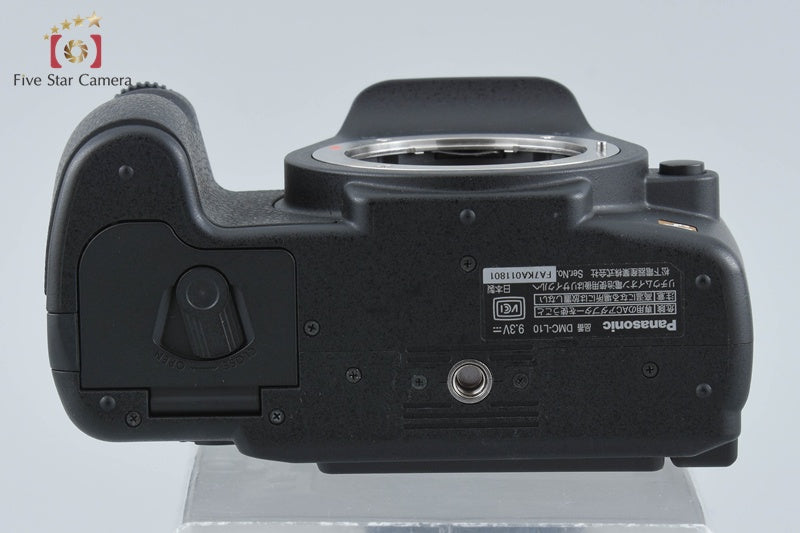 Panasonic LUMIX DMC-L10 Black 10.1 MP Digital Camera