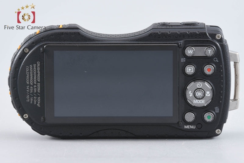 "Count 2,287" Ricoh Pentax WG-3 Orange 16.0 MP Waterproof Action Camera