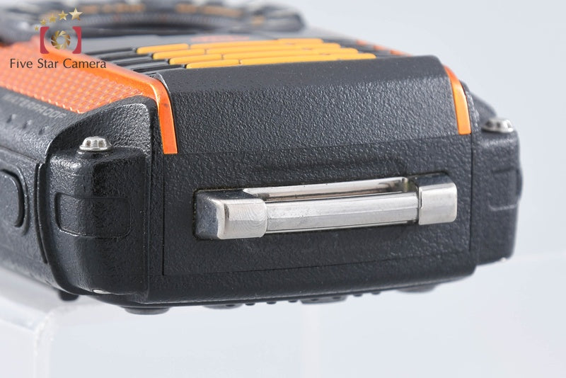 "Count 2,287" Ricoh Pentax WG-3 Orange 16.0 MP Waterproof Action Camera