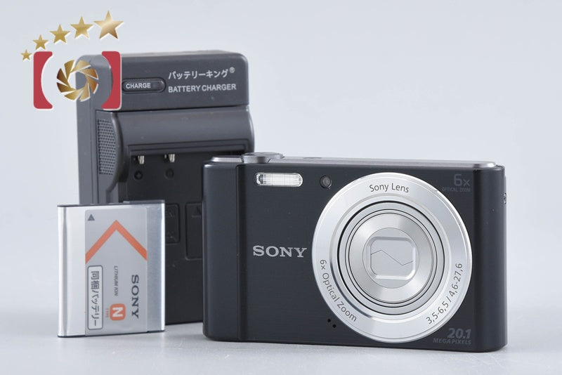 Sony Cyber-Shot DSC-W810 Black 20.1 MP Digital Camera [Japanese Language Only]