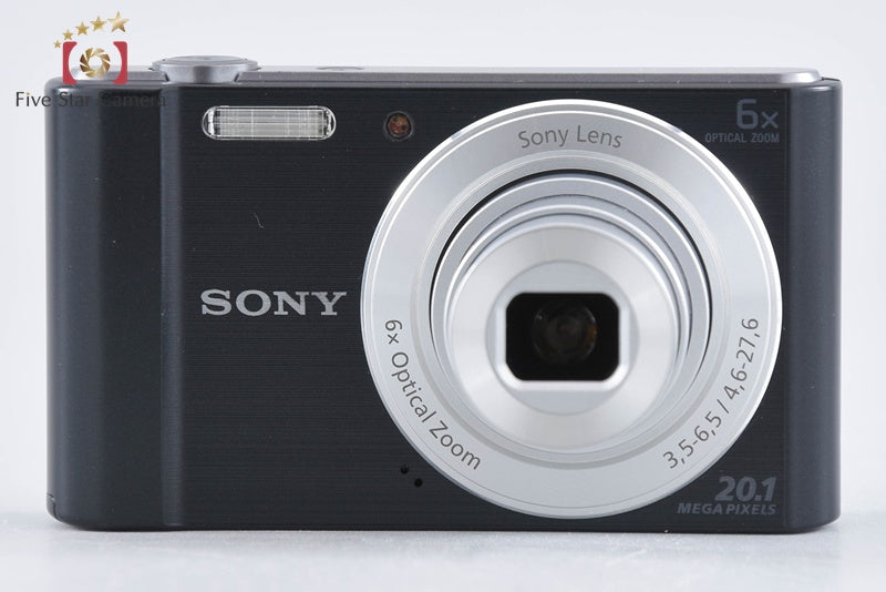 Sony Cyber-Shot DSC-W810 Black 20.1 MP Digital Camera [Japanese Language Only]