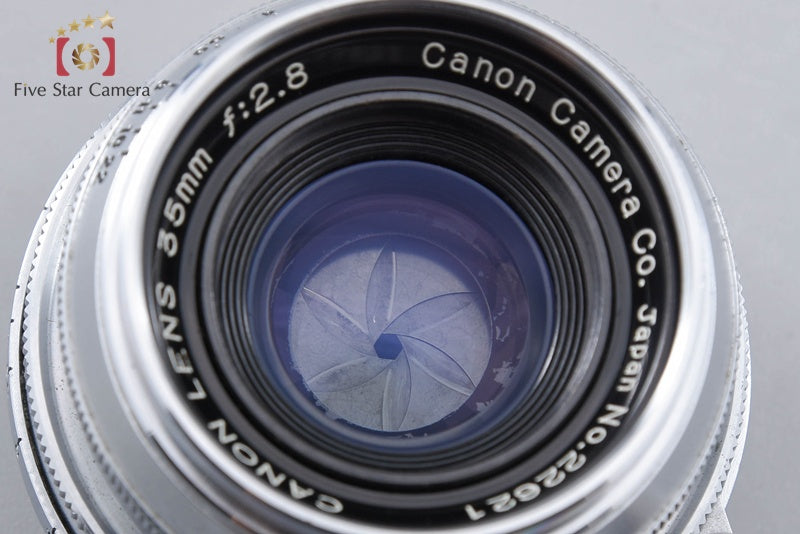 Canon 35mm f/2.8 L39 LTM Leica Thread Mount Lens