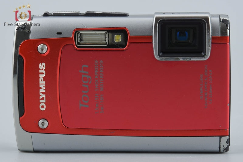 Olympus Tough TG-610 Red 14.0 MP Waterproof Digital Camera