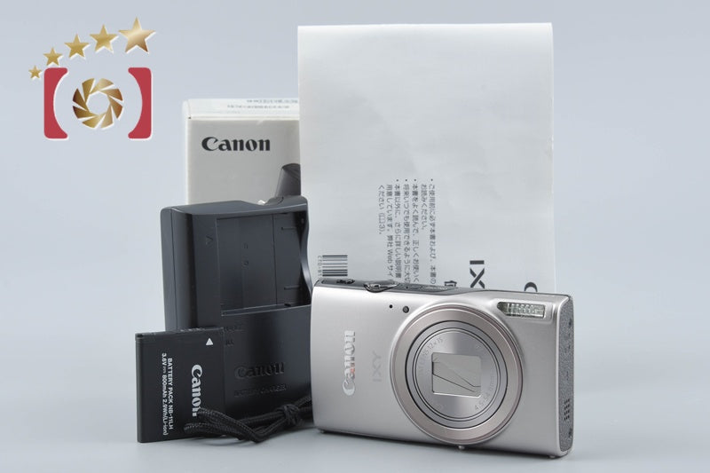 Canon IXY 650 Silver 20.0 MP Digital Camera w/ Box