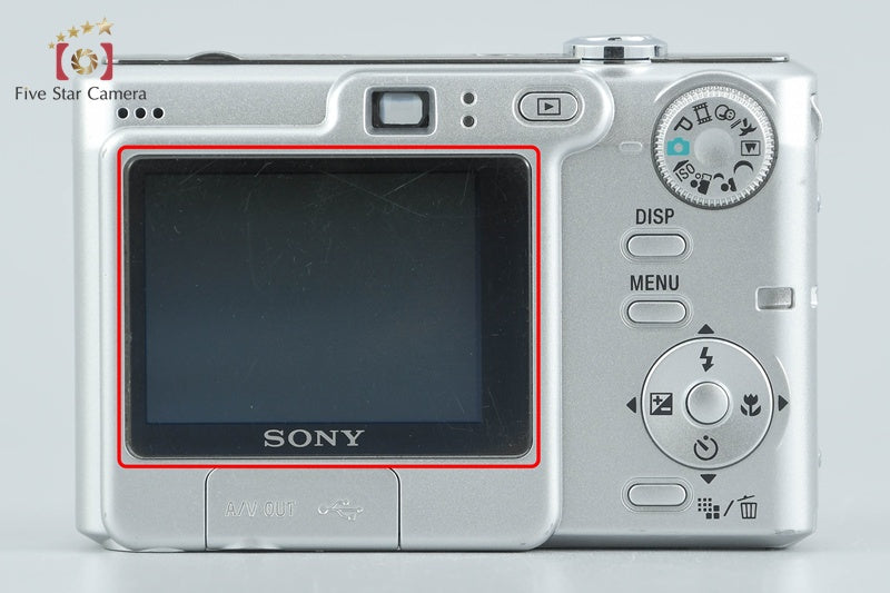 Sony Cyber-shot DSC-W35 7.2 MP Digital Camera [Japanese Language Only]