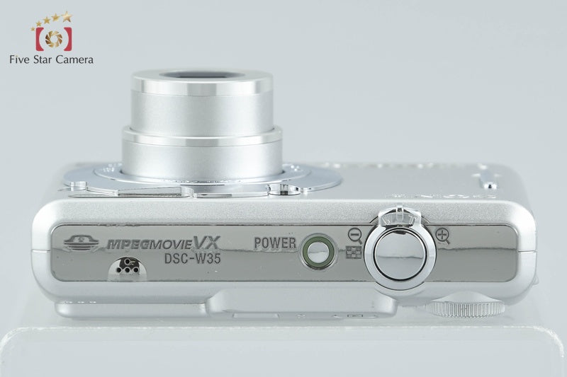 Sony Cyber-shot DSC-W35 7.2 MP Digital Camera [Japanese Language Only]