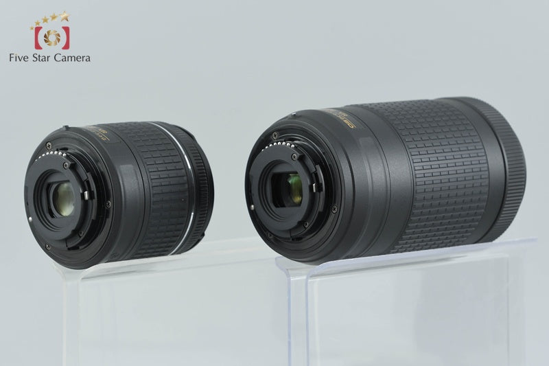 "Shutter count 72" Nikon D5600 24.2 MP SLR Digital Camera 18-55 70-300 VR Lenses