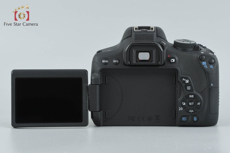 Canon EOS Kiss X8i / Rebel T6i / 750D 24.2 MP DSLR EF-S 18-55 55-250 Lenses