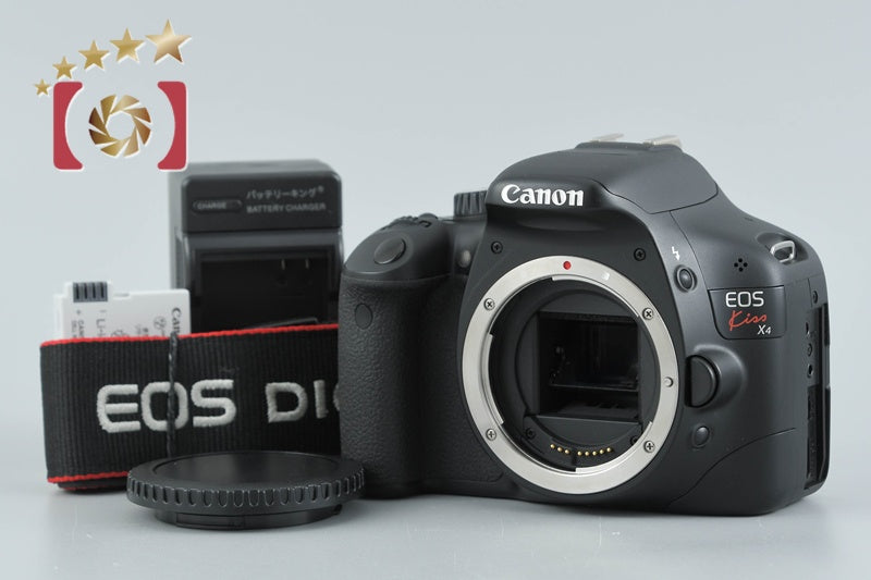 "Count 2,757" Canon EOS Kiss X4 / Rebel T2i / 550D 18.0 MP DSLR Camera Body