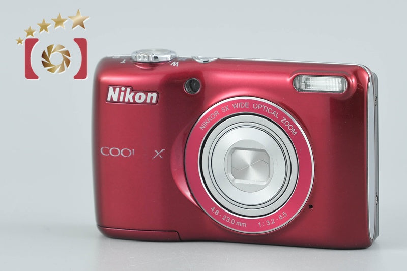 Nikon COOLPIX L26 Red 16.1 MP Digital Camera