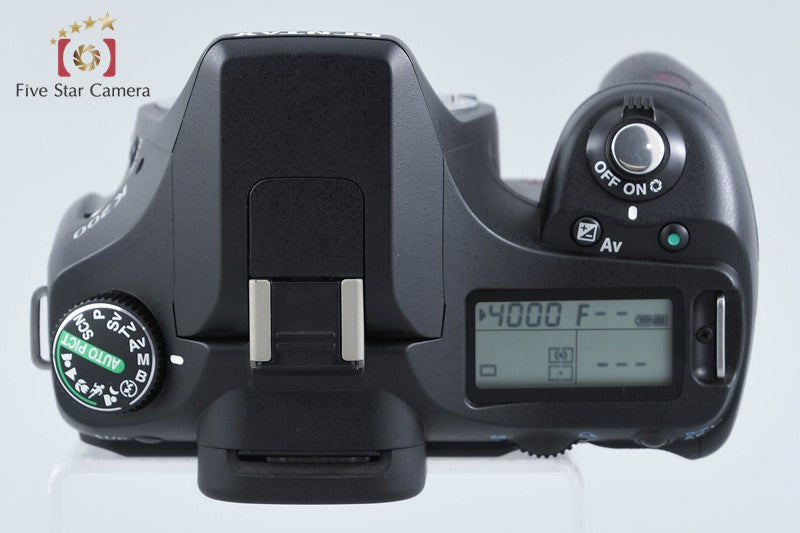 "Shutter count 1,094" Pentax K200D 10.2 MP Digital SLR Camera Body