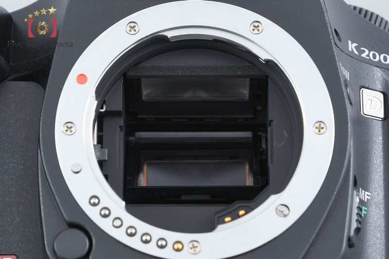 "Shutter count 1,094" Pentax K200D 10.2 MP Digital SLR Camera Body