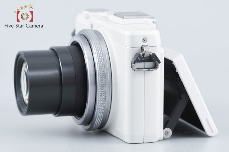 Olympus STYLUS XZ-2 White 12.0 MP Digital Camera w/ Box