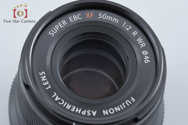 Fujifilm XF 50mm f/2 R WR ASPHERICAL Black