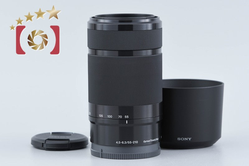 Sony E 55-210mm f/4.5-6.3 OSS Black SEL55210