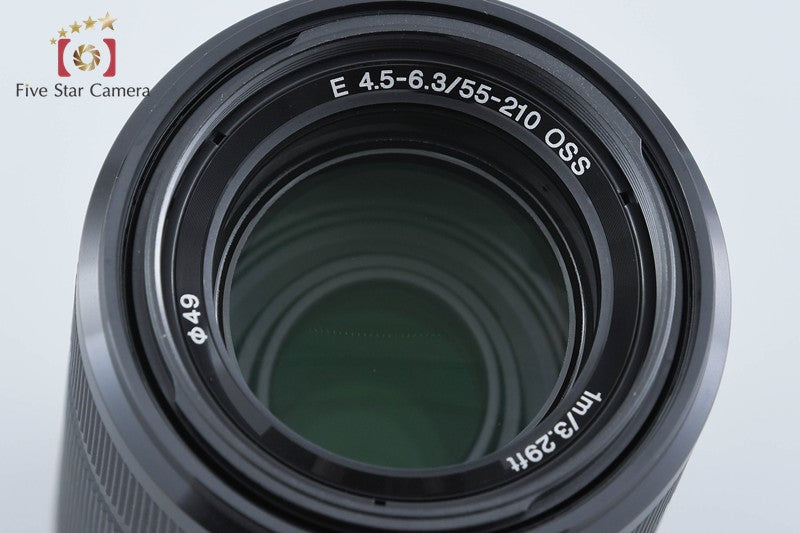 Sony E 55-210mm f/4.5-6.3 OSS Black SEL55210