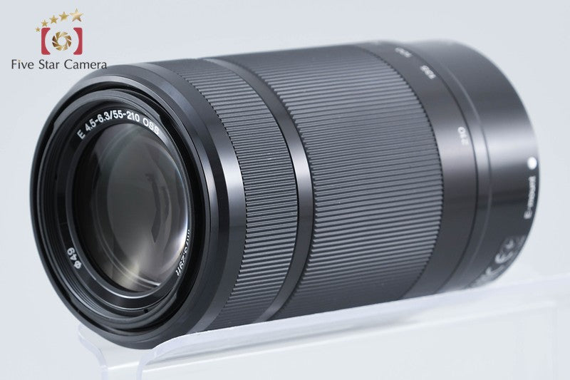 Sony E 55-210mm f/4.5-6.3 OSS Black SEL55210