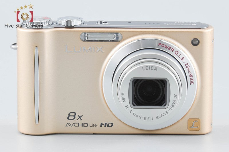 Panasonic LUMIX DMC-ZX3 Gold 14.1 MP Digital Camera [Japanese Language Only]