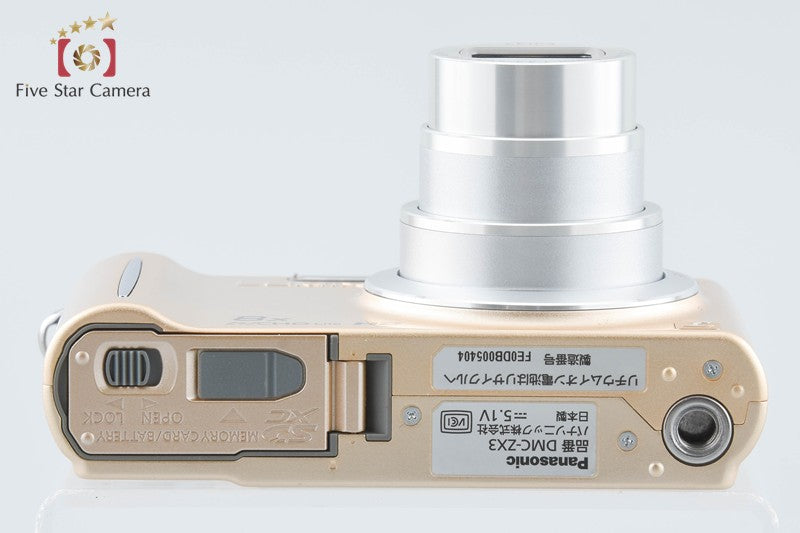 Panasonic LUMIX DMC-ZX3 Gold 14.1 MP Digital Camera [Japanese Language Only]