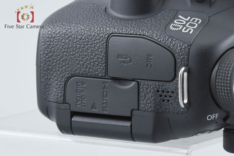 Canon EOS 70D 20.2 MP Digital SLR Camera Body