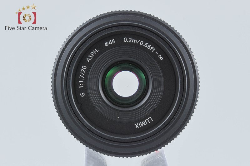 Panasonic LUMIX G 20mm f/1.7 ASPH. H-H020