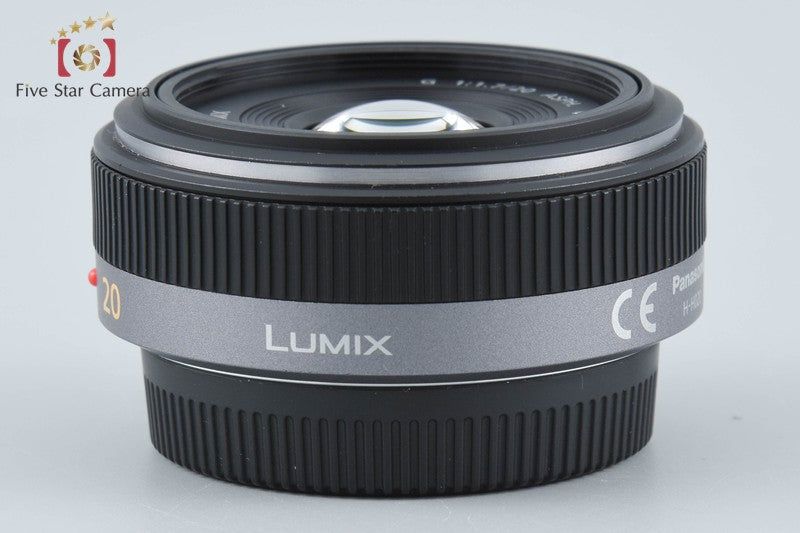 Panasonic LUMIX G 20mm f/1.7 ASPH. H-H020