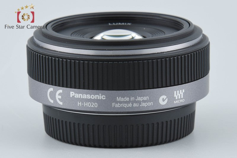 Panasonic LUMIX G 20mm f/1.7 ASPH. H-H020