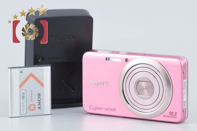 Sony Cyber-Shot DSC-W630 Pink 16.1 MP Digital Camera [Japanese Language Only]