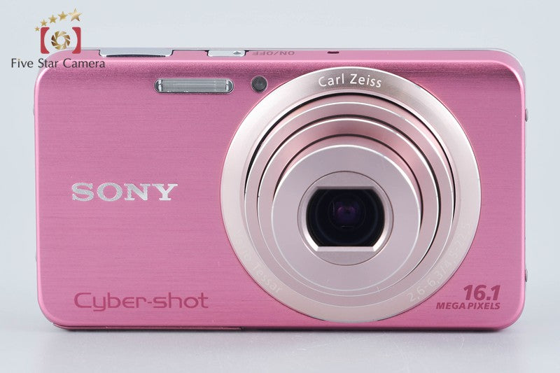 Sony Cyber-Shot DSC-W630 Pink 16.1 MP Digital Camera [Japanese Language Only]