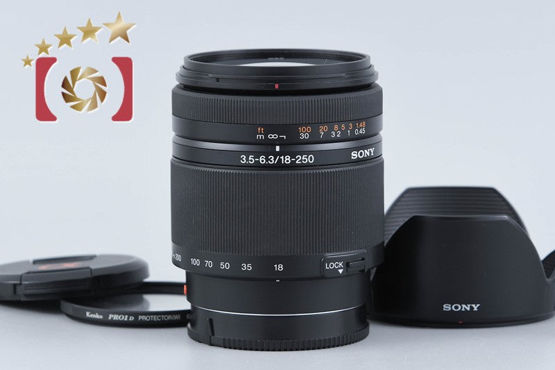 Sony DT 18-250mm f/3.5-6.3 SAL18250 Sony A Mount Lens