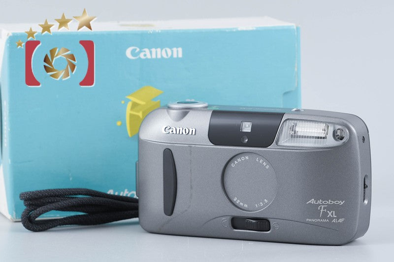 Canon Autoboy FXL 35mm Point & Shoot Film Camera w/ Box ※Featuring the NHK Logo
