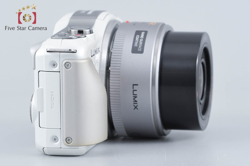 Panasonic DMC-GF5X Shell White 12.1 MP 14-42mm Lens [Japanese Language Only]