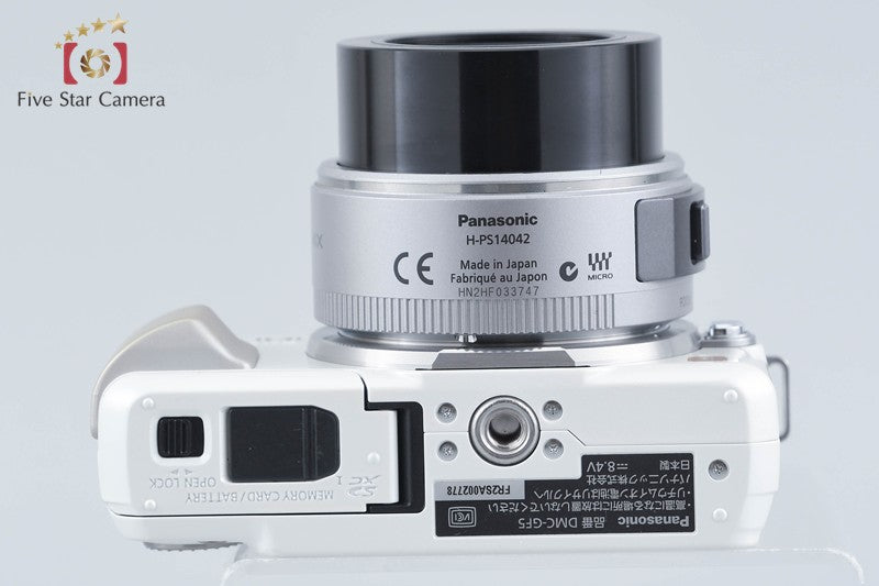 Panasonic DMC-GF5X Shell White 12.1 MP 14-42mm Lens [Japanese Language Only]