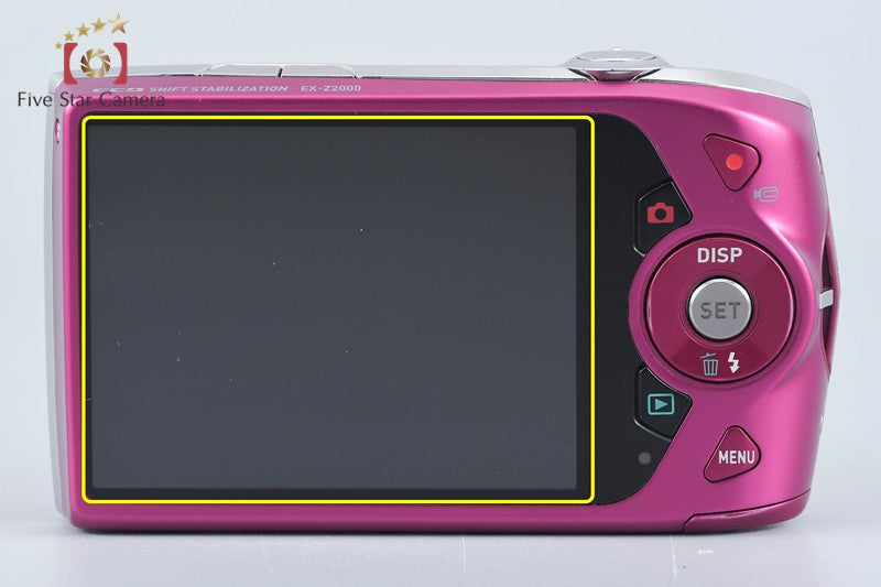 CASIO EXILIM ZOOM EX-Z2000 Red 14.1 MP Digital Camera