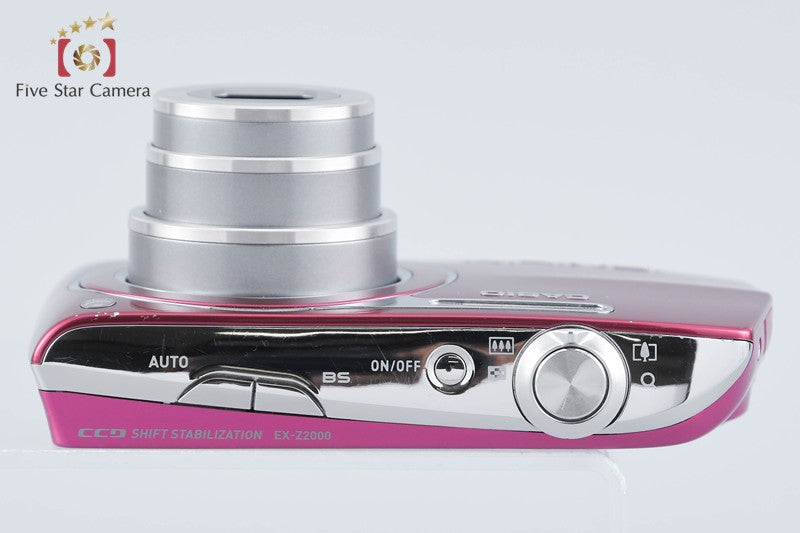 CASIO EXILIM ZOOM EX-Z2000 Red 14.1 MP Digital Camera