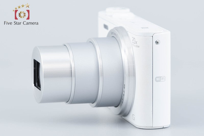 Sony Cyber-Shot DSC-WX350 White 18.2 MP Digital Camera [Multiple Languages]