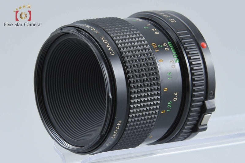 Canon New FD 50mm f/3.5 MACRO