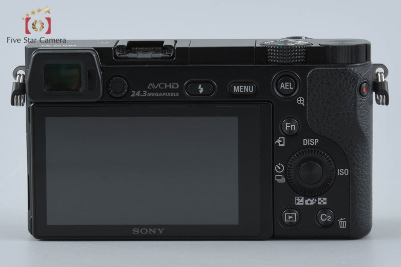"Count 2,121" Sony α6000 ILCE-6000 Black 24.3 MP 16-50 Lens [Multiple Languages]