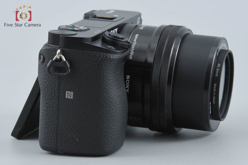 "Count 2,121" Sony α6000 ILCE-6000 Black 24.3 MP 16-50 Lens [Multiple Languages]