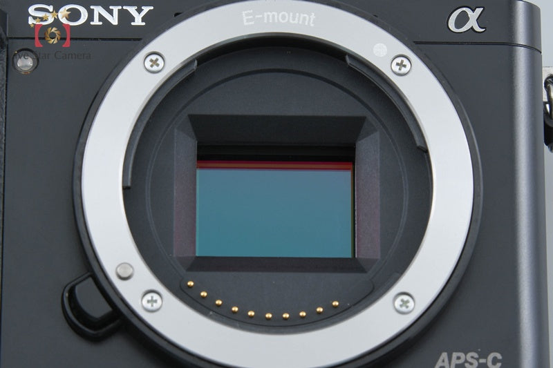 "Count 2,121" Sony α6000 ILCE-6000 Black 24.3 MP 16-50 Lens [Multiple Languages]