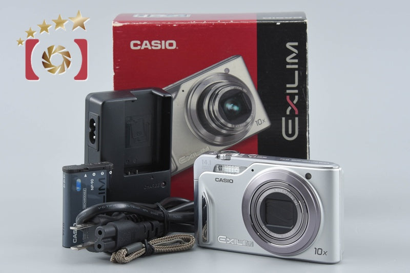 Casio EXILIM EX-H15 Silver 14.1 MP Digital Camera w/ Box